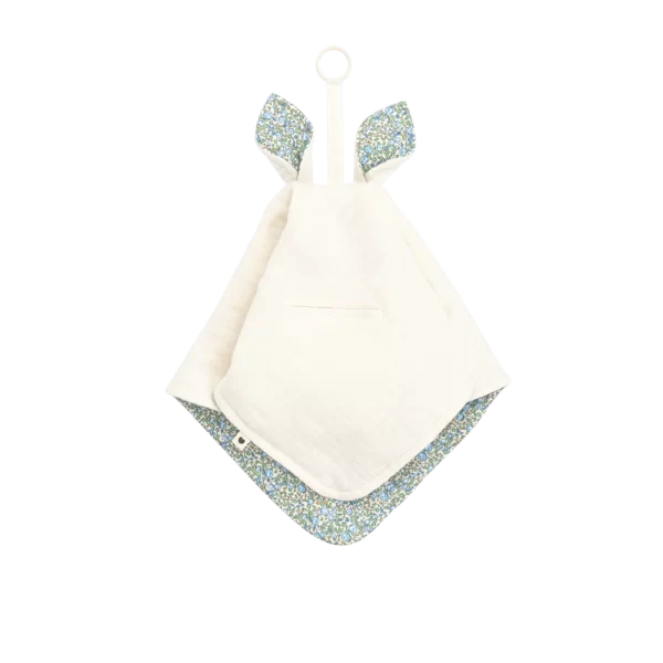 סינר חיבוק קנגורו BIBS x LIBERTY אלויז שנהב
