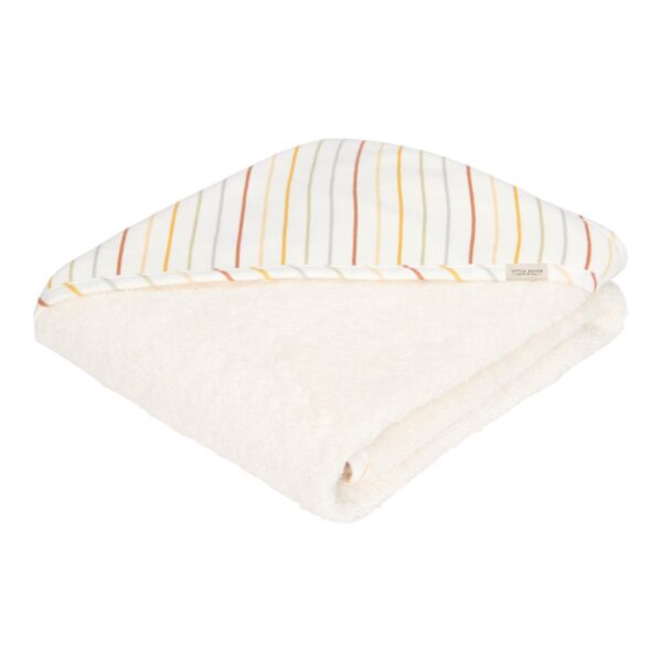 מגבת קפוצ’ון 100×100 ס”מ | Sunny Stripes