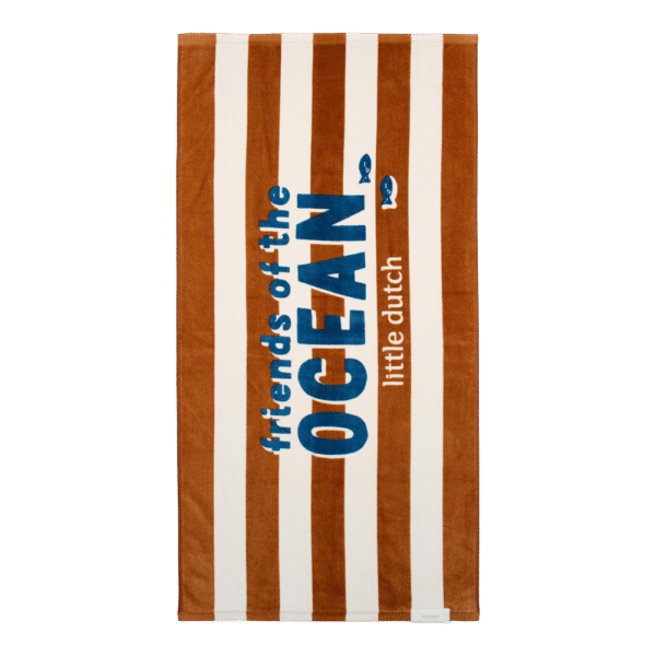 מגבת חוף Ochre Stripes