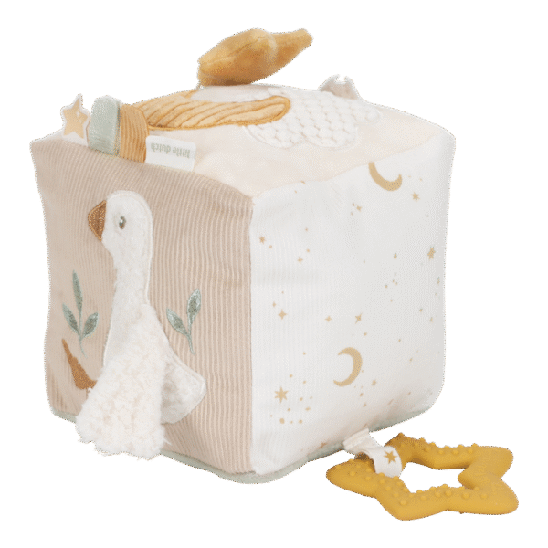 קוביית פעילות רכה Newborn Naturals
